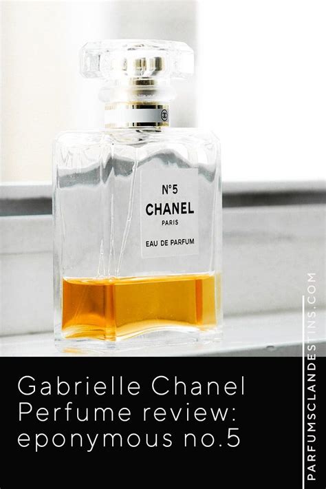 chanel perfume eponymous.